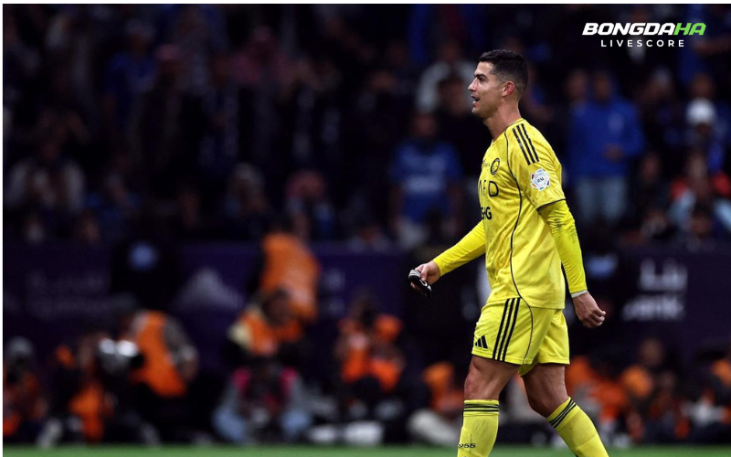 Ronaldo đã có một ngày thi đấu khá xui xẻo