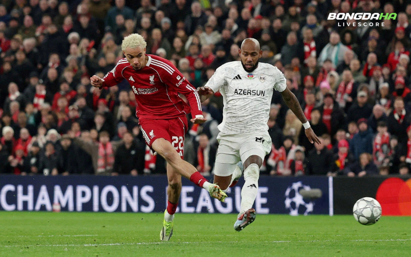 Liverpool đang đứng vị trí thứ 6