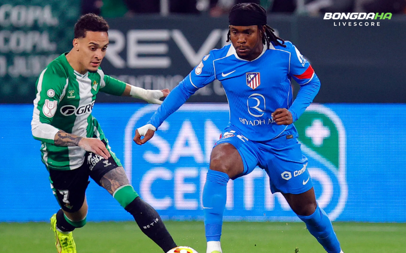 Real Betis đã bị đè bẹp một cách chóng vánh
