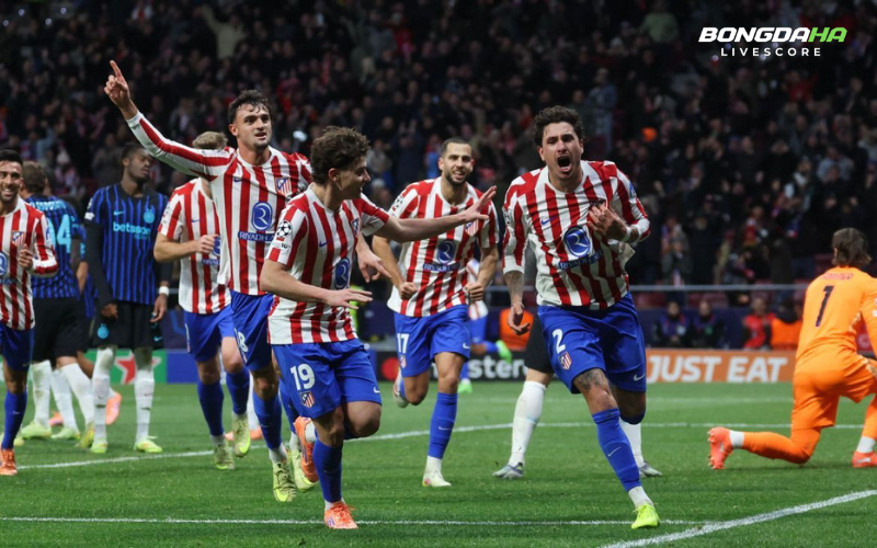 Atletico đương nhiên được đánh giá là 