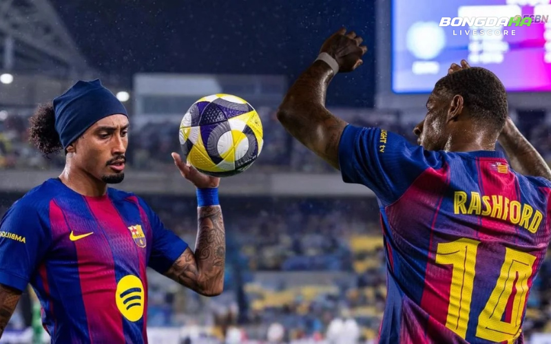 Rashford đang có những ngày tháng tươi đẹp tại Barca