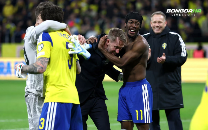 Thuỵ Điển đã giành vé World Cup một cách rất lạ