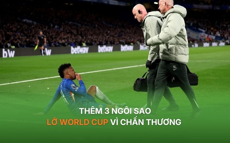Estevao rời sân với những giọt nước mắt lăn dài