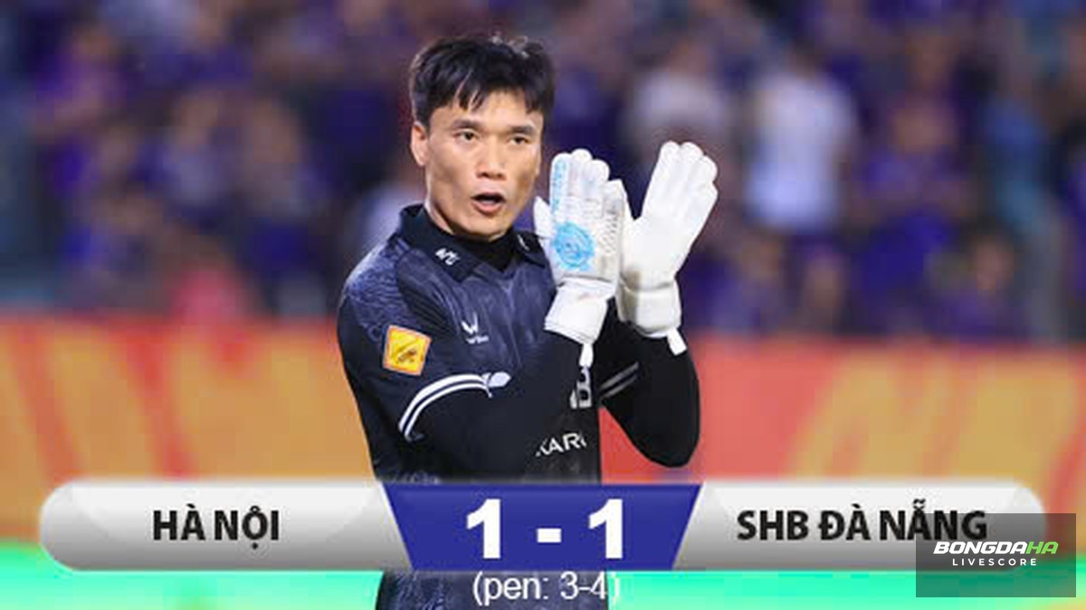 Kết quả Hà Nội FC vs Đà Nẵng: Bùi Tiến Dũng sắm vai người hùng, HLV Harry Kewell lâm nguy